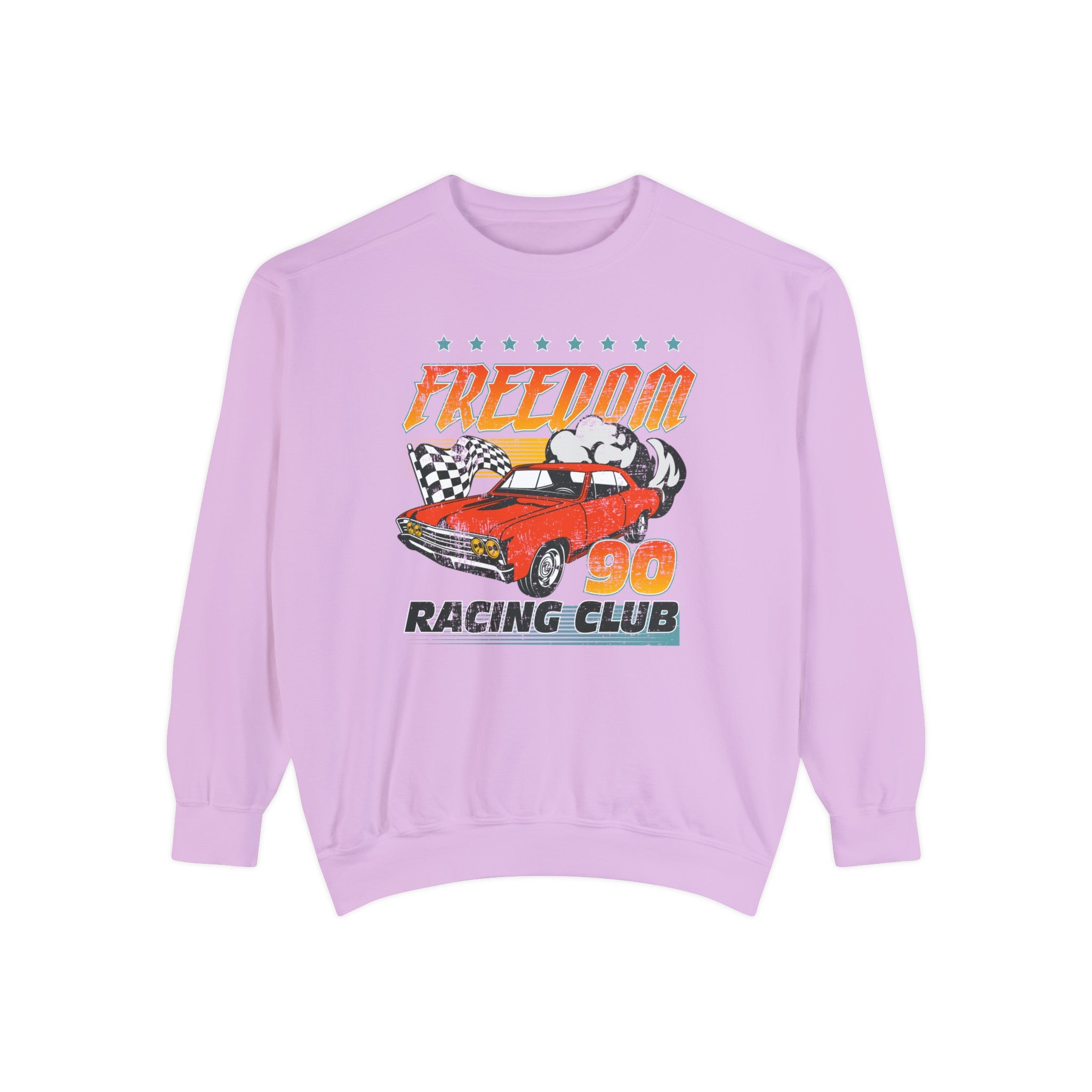 Freedom Racing Club Unisex Garment-Dyed Sweatshirt
