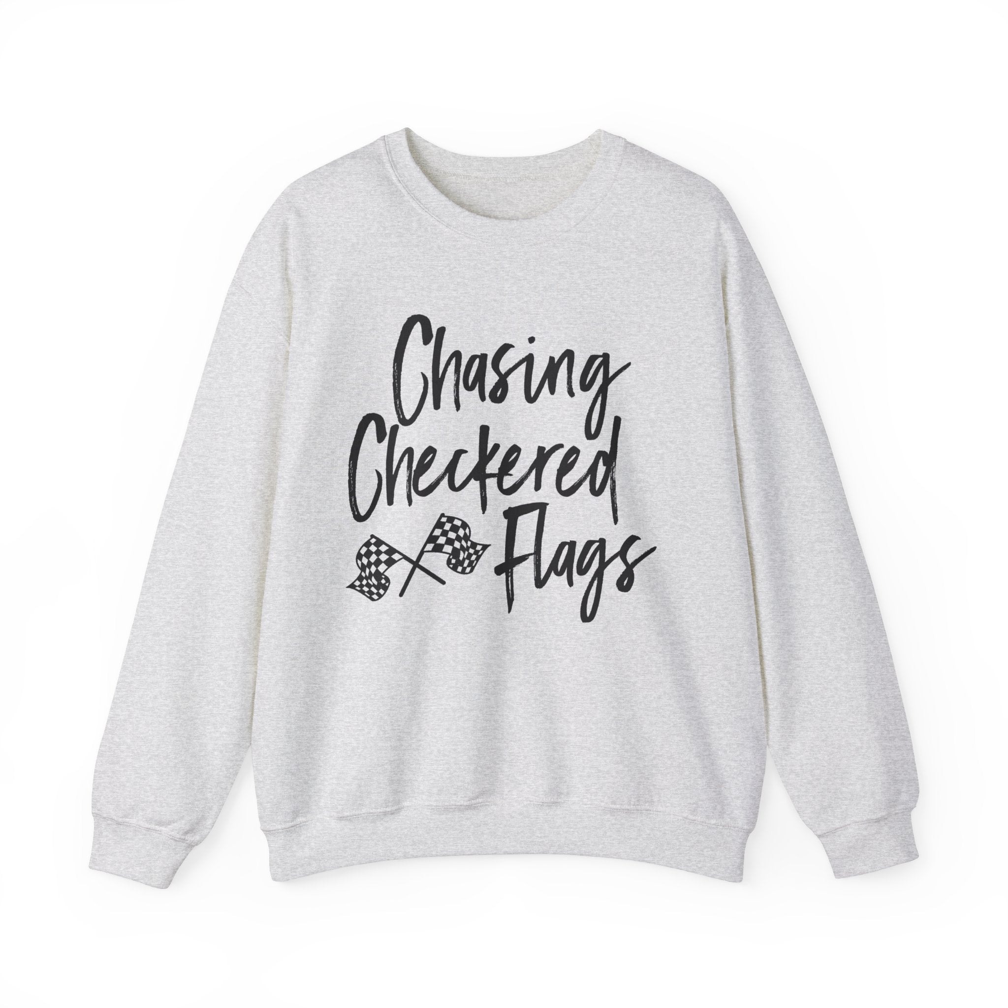 Chasing Checkered Flags Unisex Heavy Blend™ Crewneck Sweatshirt