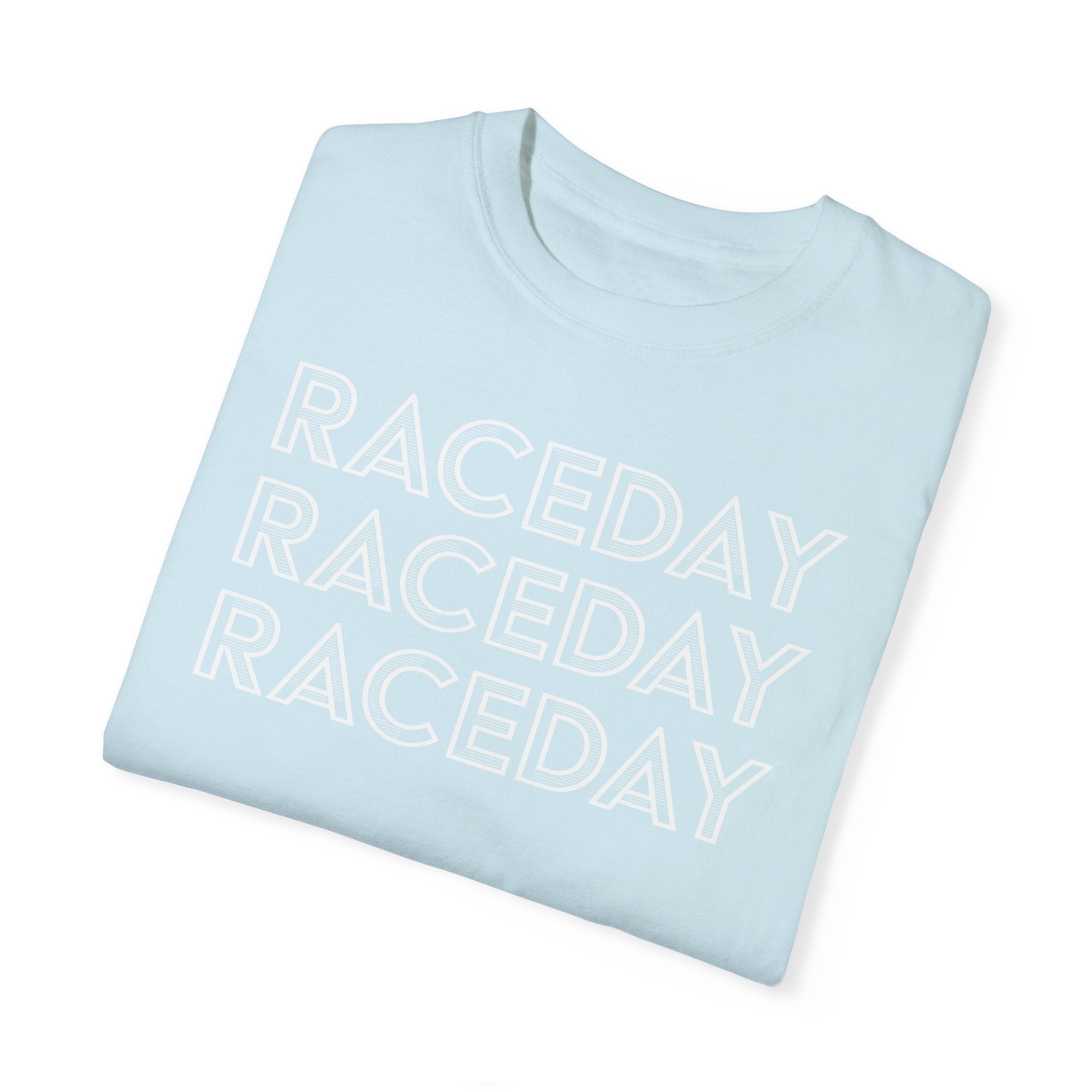 Retro Raceday Heavyweight Unisex Racing Tee
