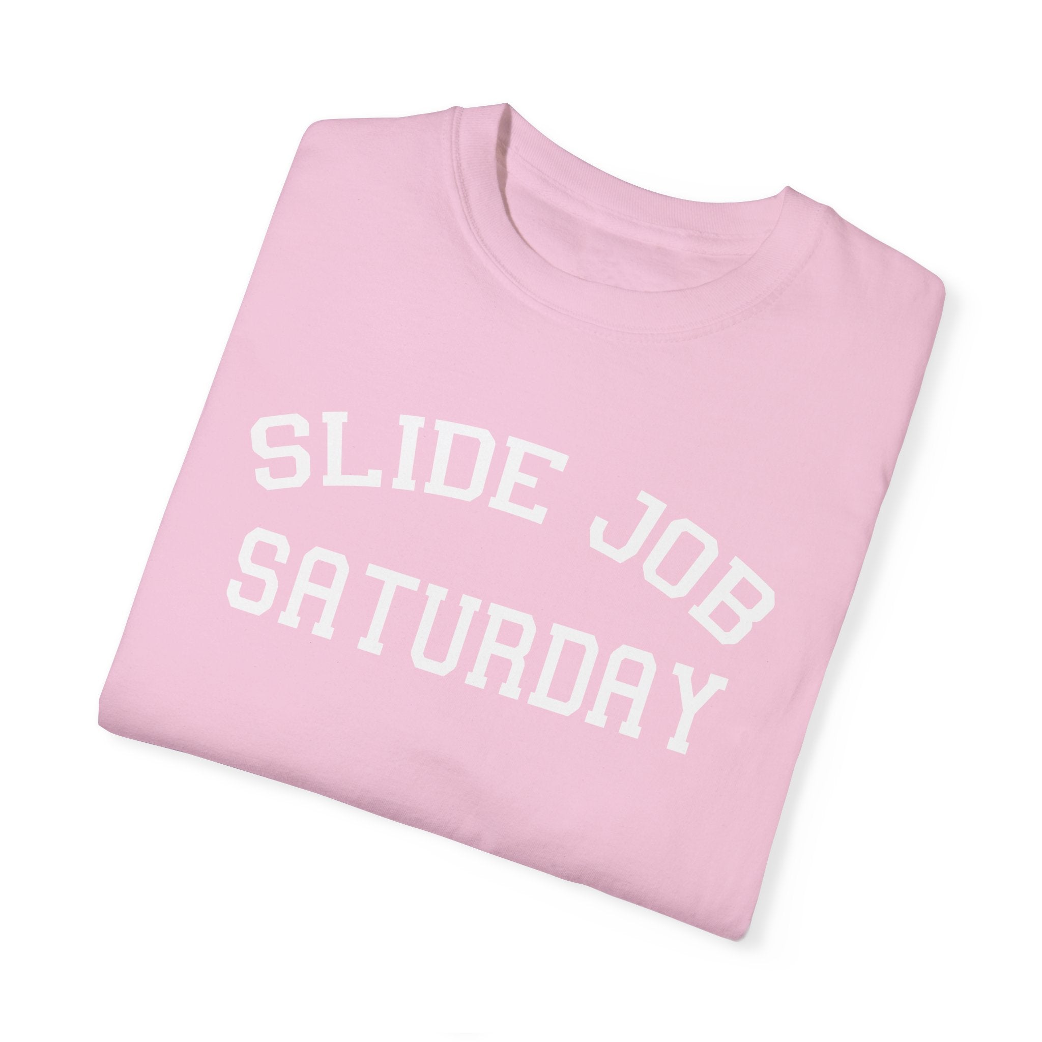 Slide Job Saturday Heavyweight Ladies Racing Tee
