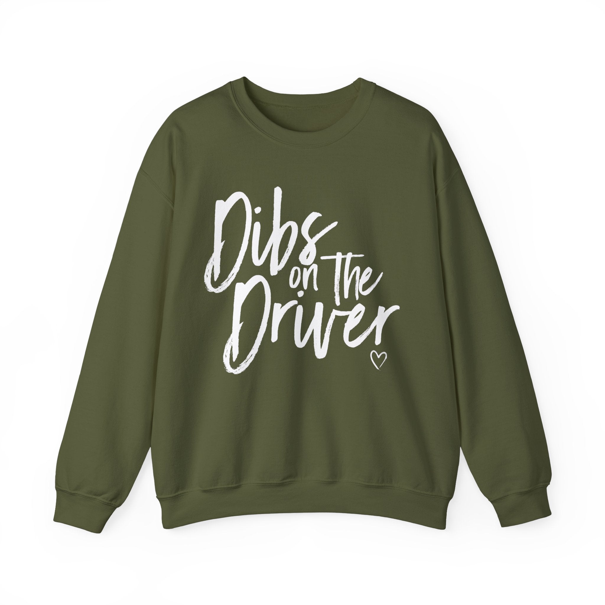 Dibs on the Driver Unisex Heavy Blend™ Crewneck Sweatshirt