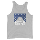 Highline Clothing Unisex Tank Top - Let the dirt fly - gray