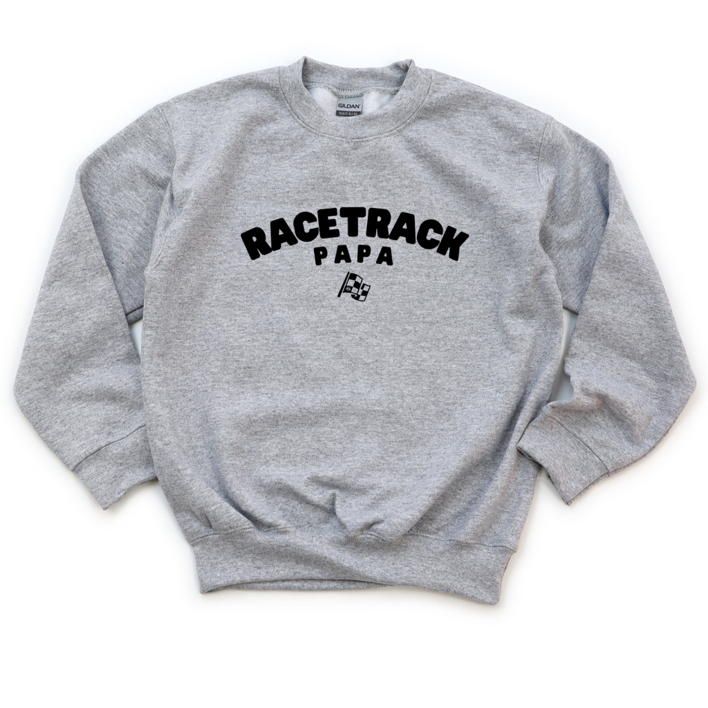 Highline Clothing Racetrack Papa Sweatshirt - Gray