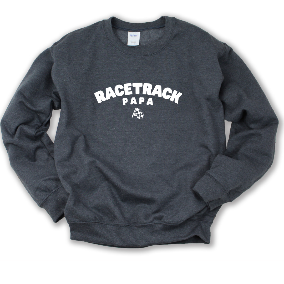 Highline Clothing Racetrack Papa Sweatshirt - Charcoal