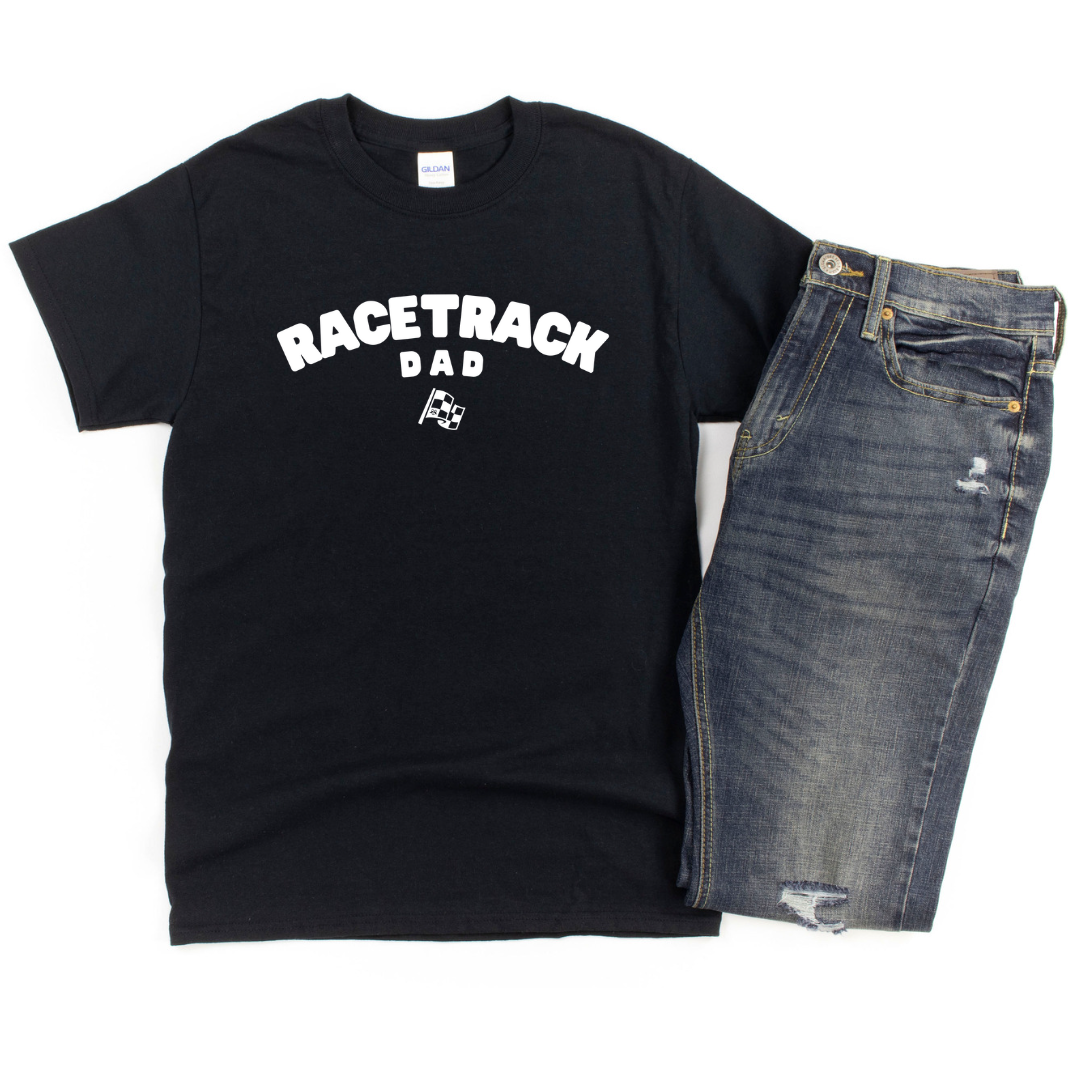 Highline Clothing Racetrack Dad Graphic Tee - Black