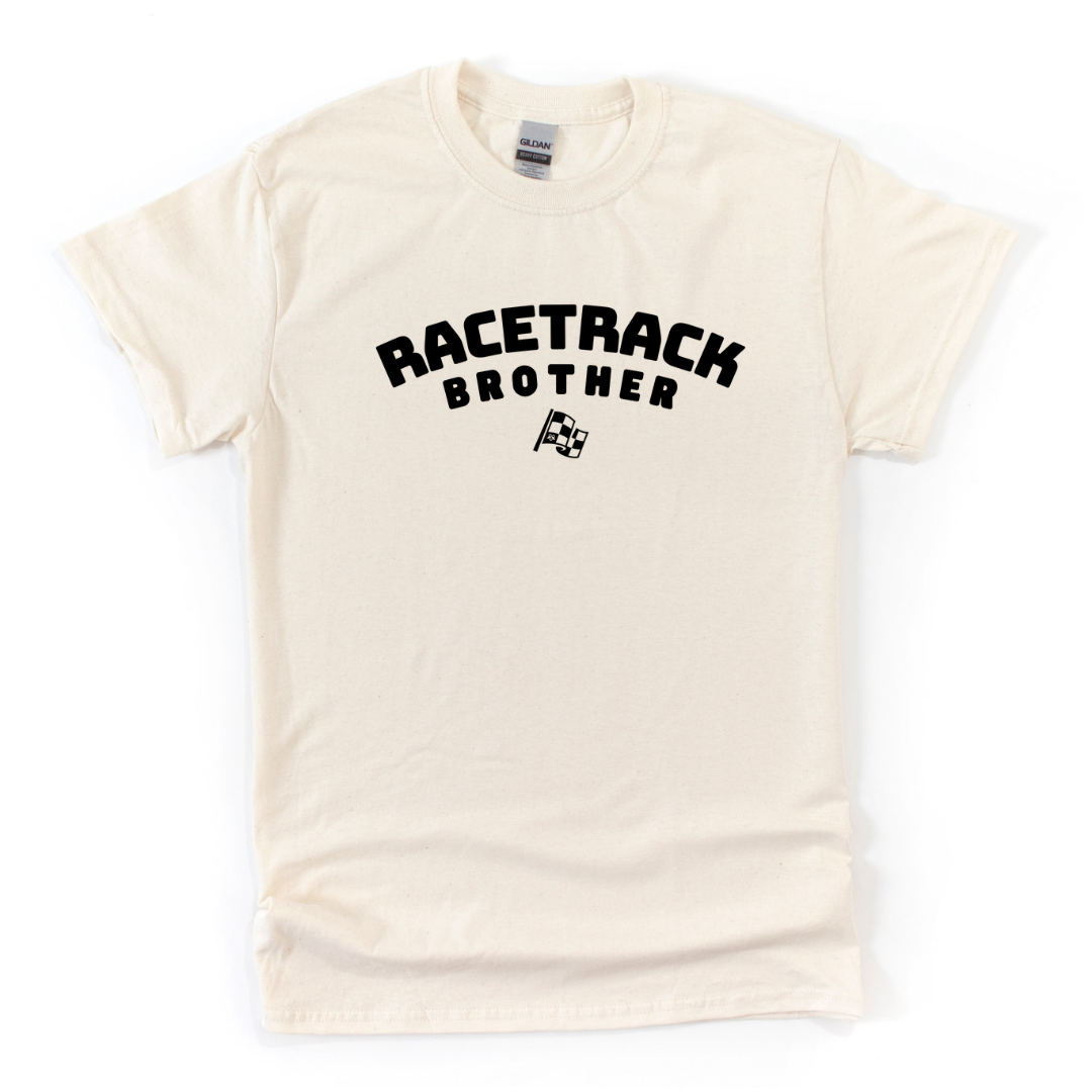 Highline Clothing Racetrack Brother Graphic Tee - Dust