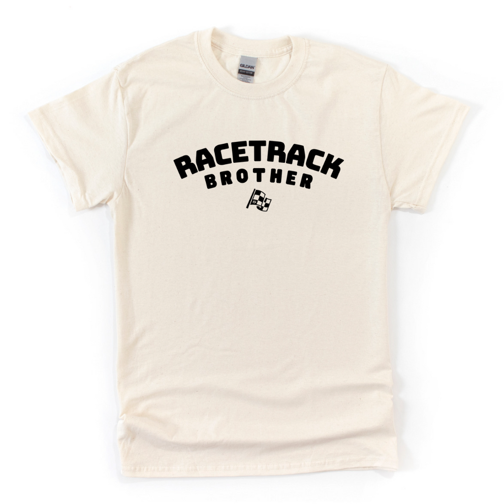 Highline Clothing Racetrack Brother Graphic Tee - Dust