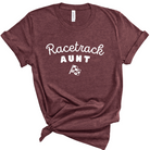 Highline Clothing Racetrack Aunt Graphic Tee - Maroon