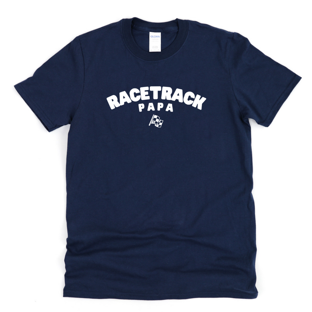 Highline Clothing Racetrack Papa Graphic Tee - Navy