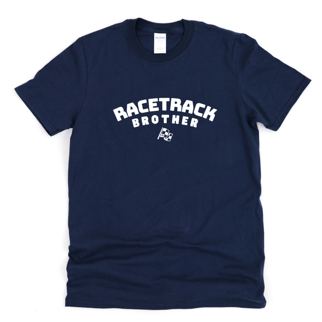 Highline Clothing Racetrack Brother Graphic Tee - Navy