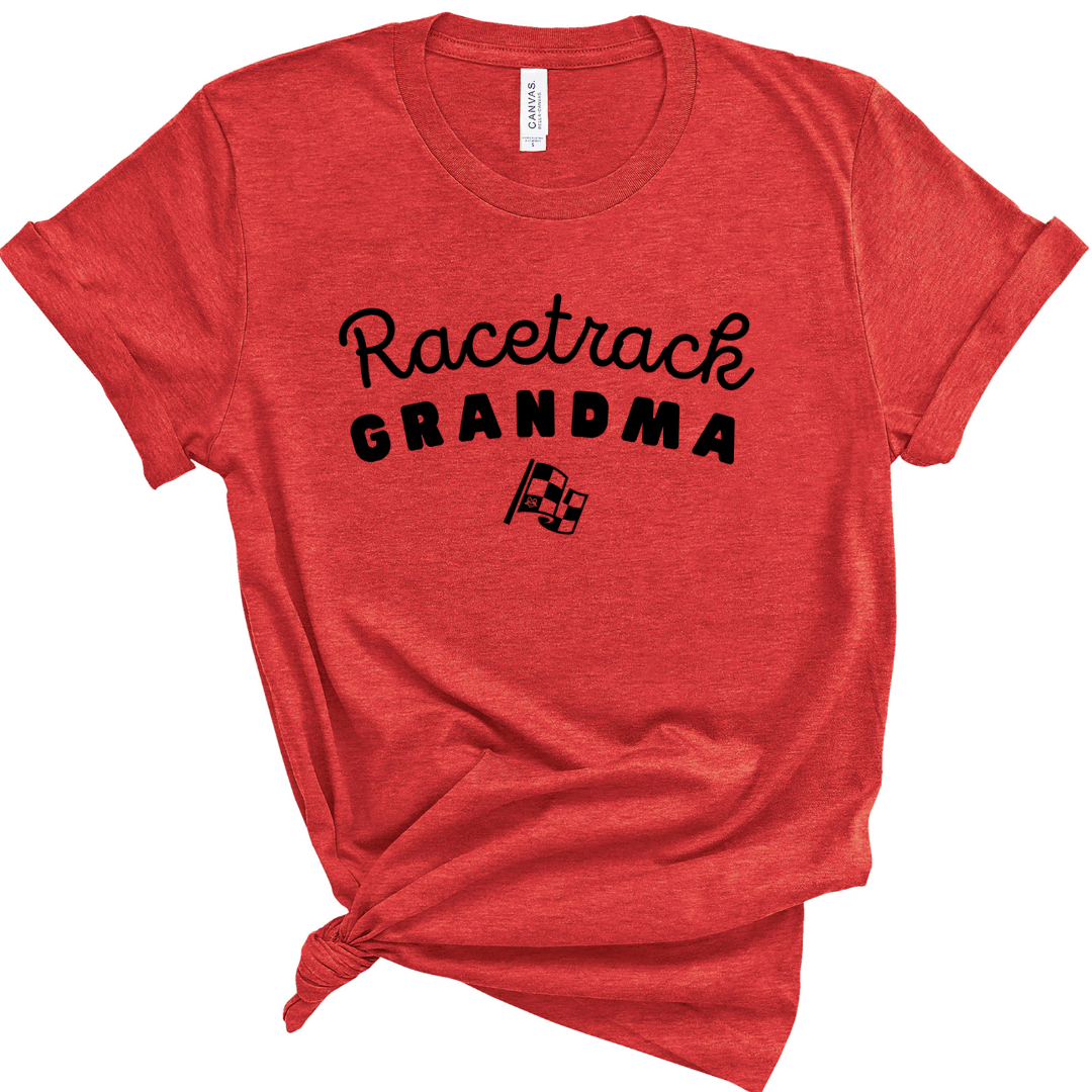 Highline Clothing Racetrack Grandma Unisex Tee - Red