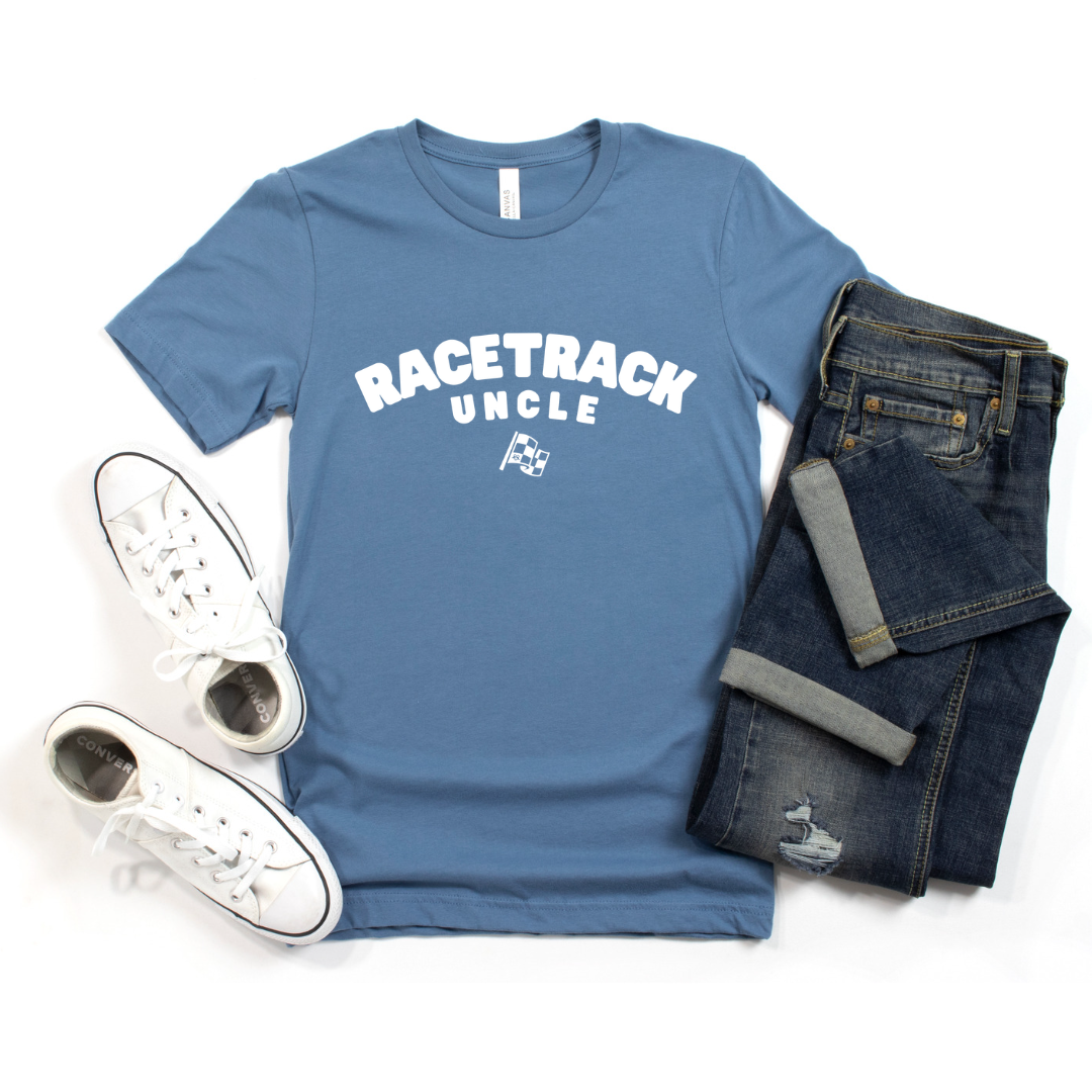 Highline Clothing Racetrack Uncle Graphic Tee - Slate