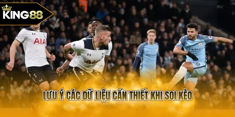 Lưu ý các dữ liệu cần thiết khi soi kèo